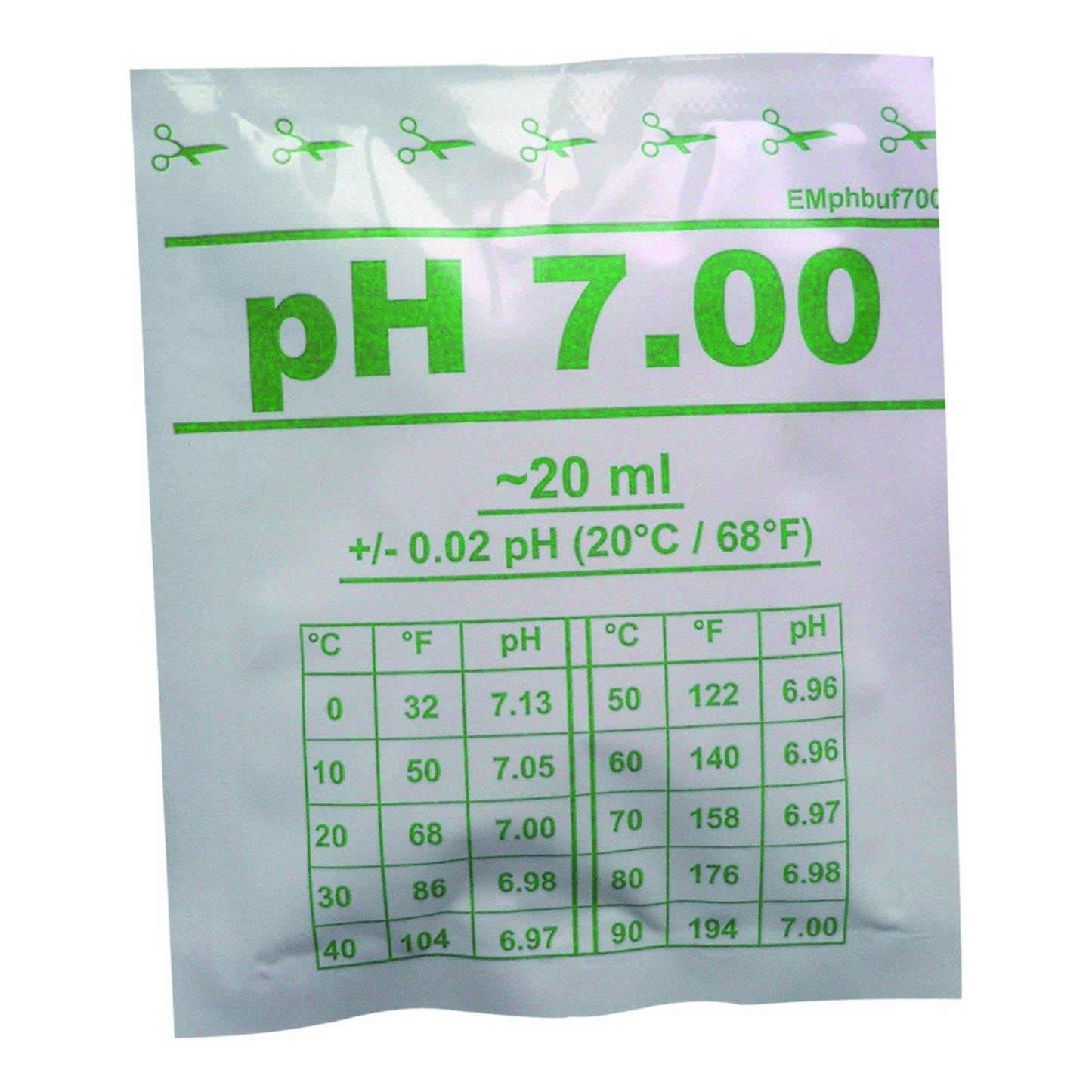 Nous vous proposons nos solutions de calibration. Boite de 25 sachets en aluminium de 20 ml. Très pratique sur le terrain ou au laboratoire, vous permet d'avoir une solution de calibration fraiche pour chaque étalonnage de vos appareils.