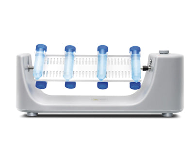 Agitateur rotatif, analogique type rôtisserie  ou a disque incliné, pour les tubes a essai