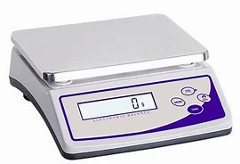 Balance d'atelier de précision BL30K Portée : 30 Kg - Résolution : 1 g Plateau de pesée rectangulaire en acier inoxydable