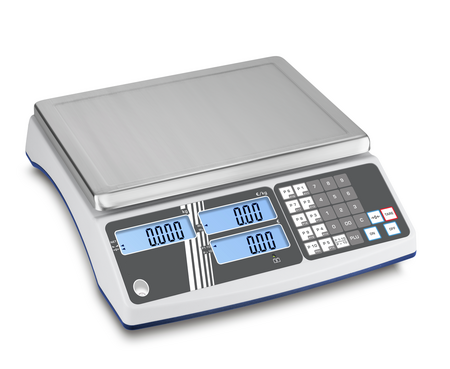 Les balances poids-prix sont utilisées dans tous les endroits où le prix d’une marchandise est déterminé par la pesée. Ces balances doivent être homologuées (▸ Homologation) conformément à la directive européenne 2014/31/UE. Il s’agit en général de balances de la classe d’homologation .