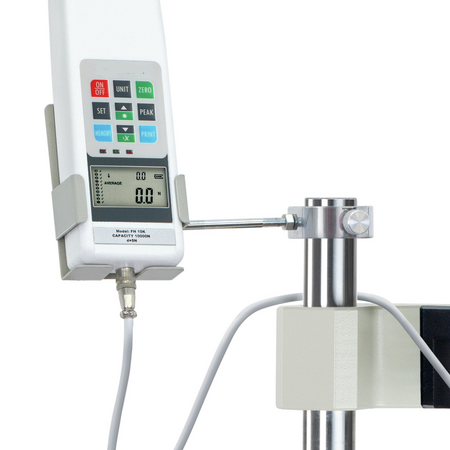 Banc d'essai motorisé pour les mesures du force de traction et de compression