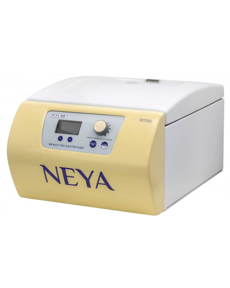 Centrifugeuse universelle série NEYA :Capacité de chargement maximale : 4x175 ml Vitesse maximale : 16000 tr/min .Écran LCD couleur rétroéclairé Centrifugeuse de paillasse ventilée avec détection automatique du rotor
