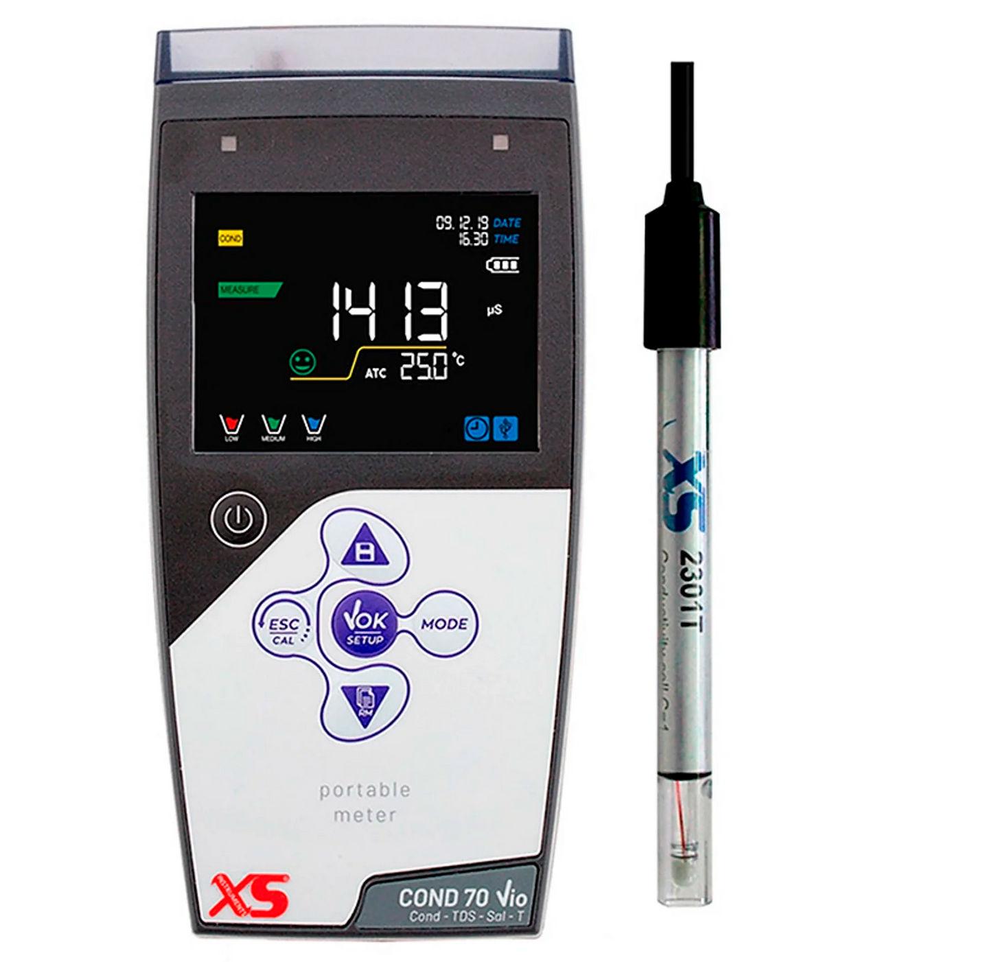 Conductimètre portable Cond70 et COND7