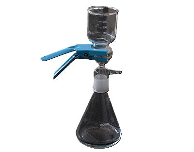 Equipement de filtration, en verre borosilicate, pour membranes 47mm