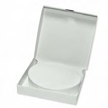 Filtre standard plat ou plissé de diamètre 47mm , 55 mm à 330 mm .Pour des applications variées dans l'industrie pharmaceutique et agroalimentaire, la santé, l'éducation, la recherche, etc.