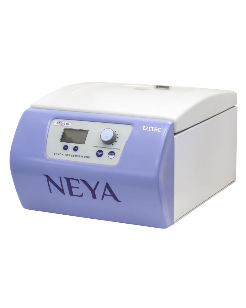 Centrifugeuse universelle série NEYA :Capacité de chargement maximale : 4x175 ml Vitesse maximale : 16000 tr/min .Écran LCD couleur rétroéclairé Centrifugeuse de paillasse ventilée avec détection automatique du rotor 