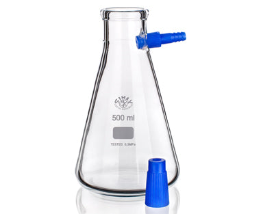 Fiole à vide en verre borosilicaté