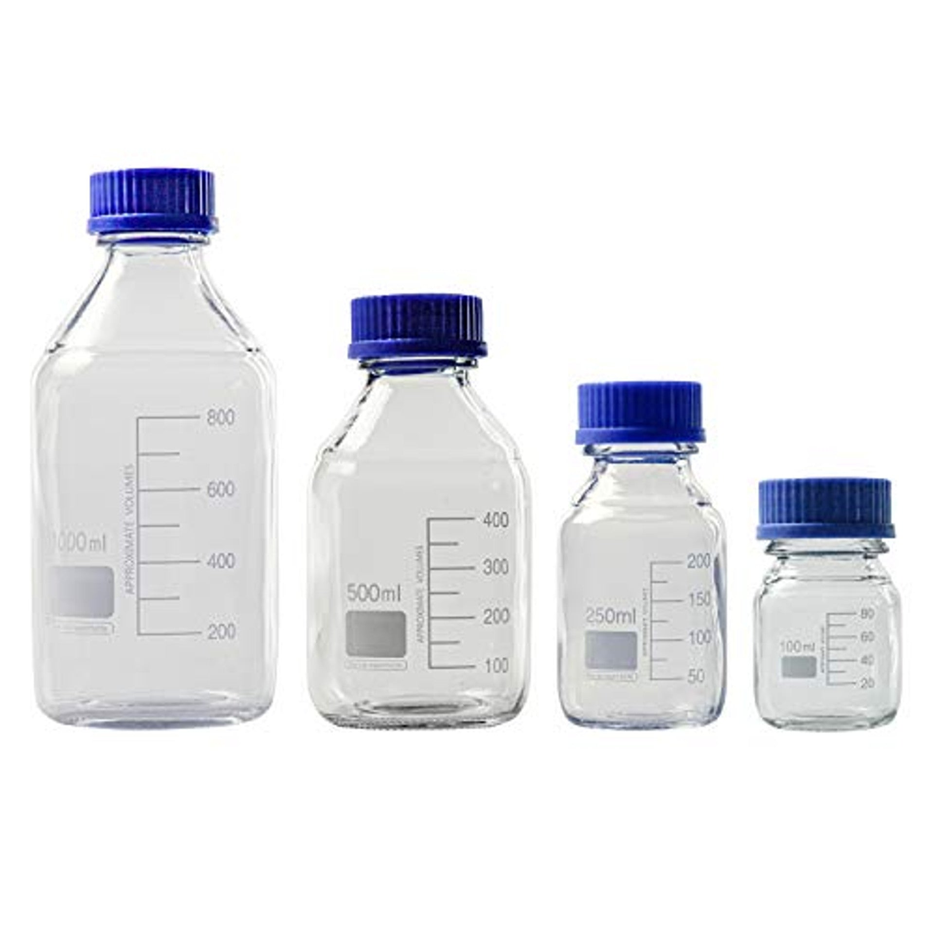 Flacons de haute qualité en verre borosilicaté pour les laboratoires de chimie et biologie
