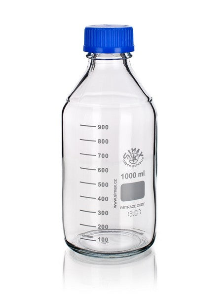 Flacons de haute qualité en verre borosilicaté pour les laboratoires de chimie et biologie