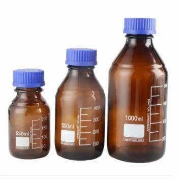 Flacons de haute qualité en verre borosilicaté pour les laboratoires de chimie et biologie