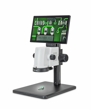 Microscope vidéo conçu pour optimiser vos observations. Notre solution complète et sophistiquée d’optique axiale permet d’afficher directement et facilement vos échantillons à l’écran